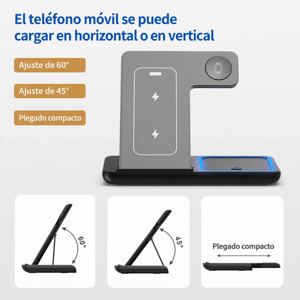Cargador 3 in 1